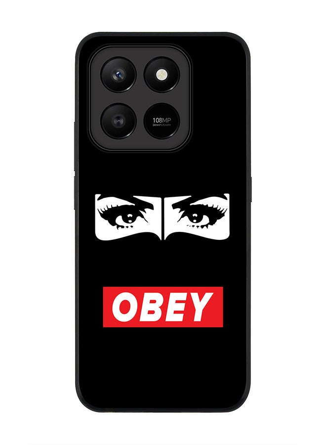 Stylizedd For Honor X7d 4G / X7d 5G / 400 Smart Case,Slim fit Camera Protection, Shockproof Thin Phone cover  - Obey Habibti - Image 1
